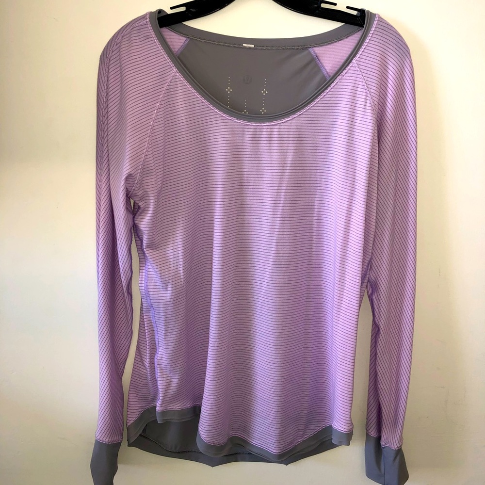 Lululemon cotton blend long sleeve.